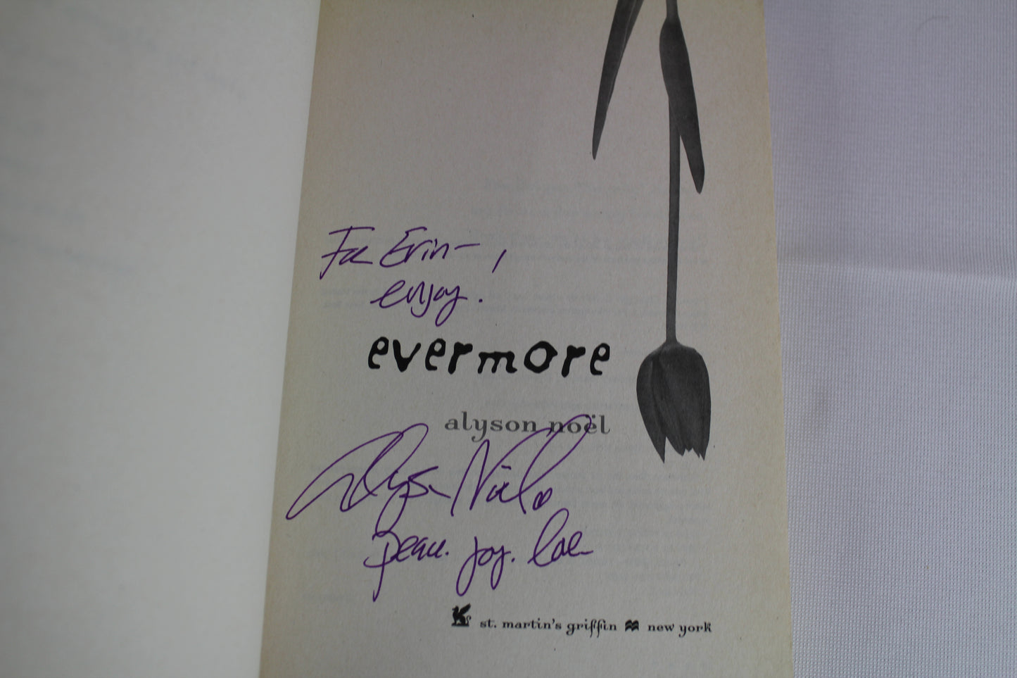 Evermore: The Immortals (The Immortals, 1) by Alyson Noël
