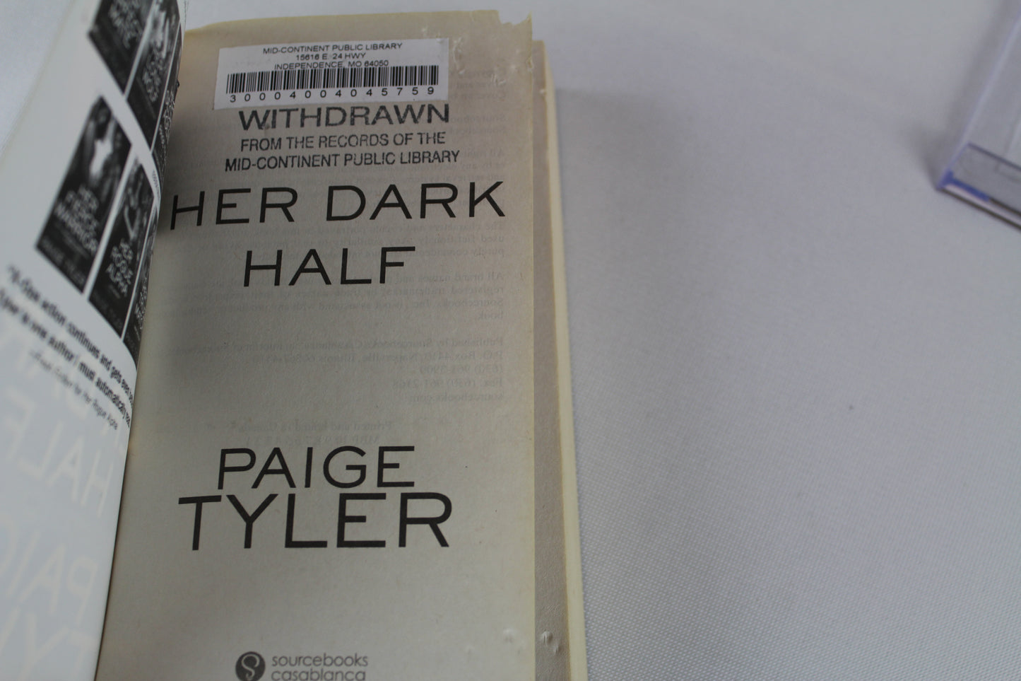 Her Dark Half (X-Ops, 7) by Paige Tyler