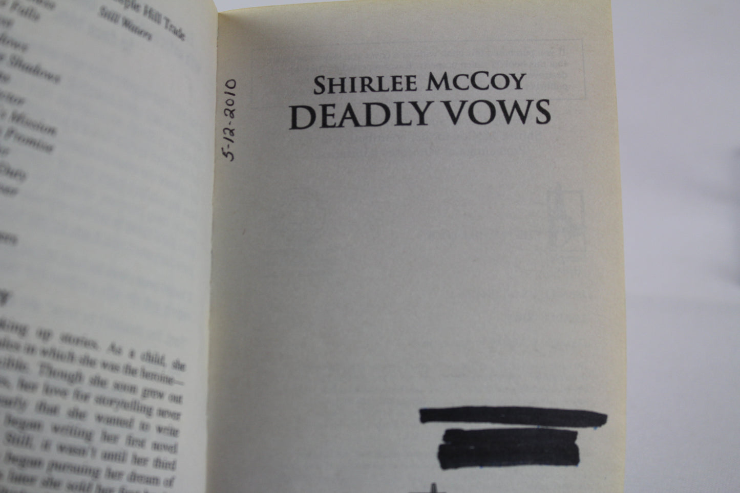 Deadly Vows (Protecting the Witnesses, 4) by Shirlee McCoy