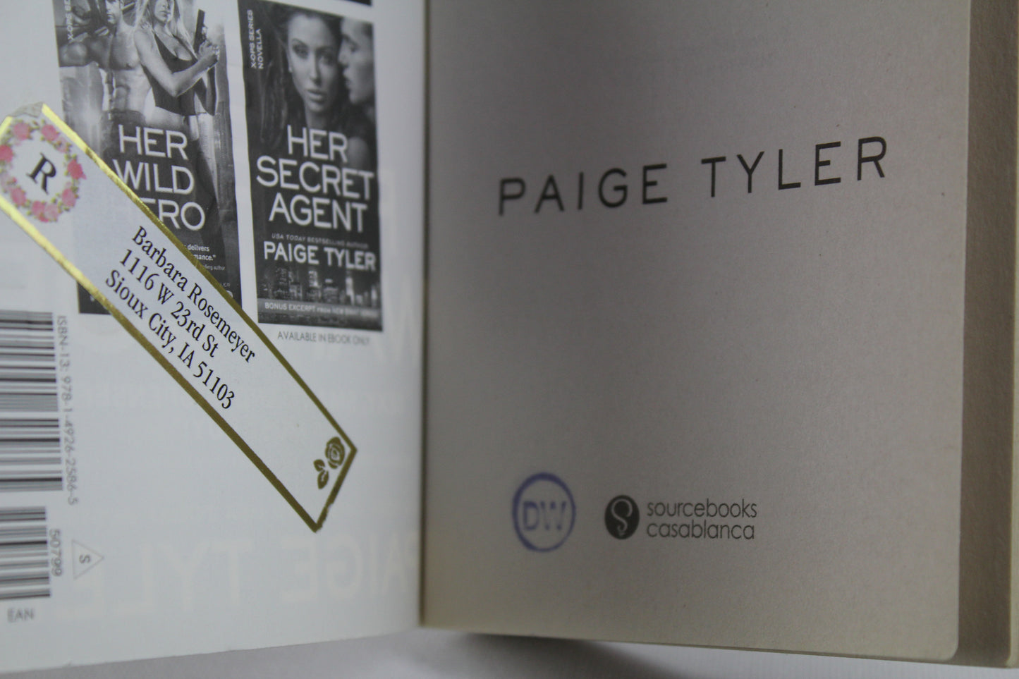 Her Fierce Warrior (X-Ops, 4) by Paige Tyler