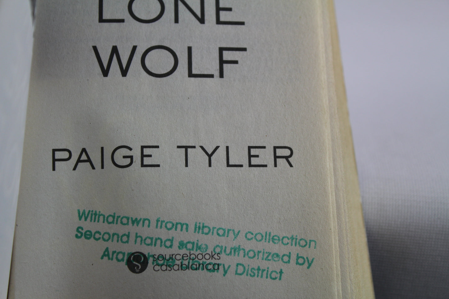 Her Lone Wolf (X-Ops, 2) by Paige Tyler