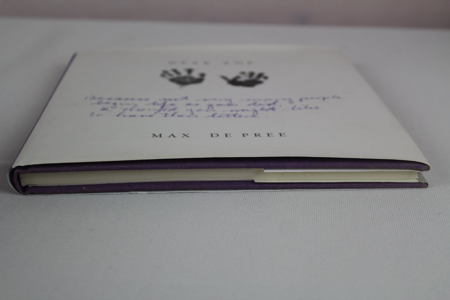 Dear Zoe: Letters to My Miracle Grandchild by Max De Pree