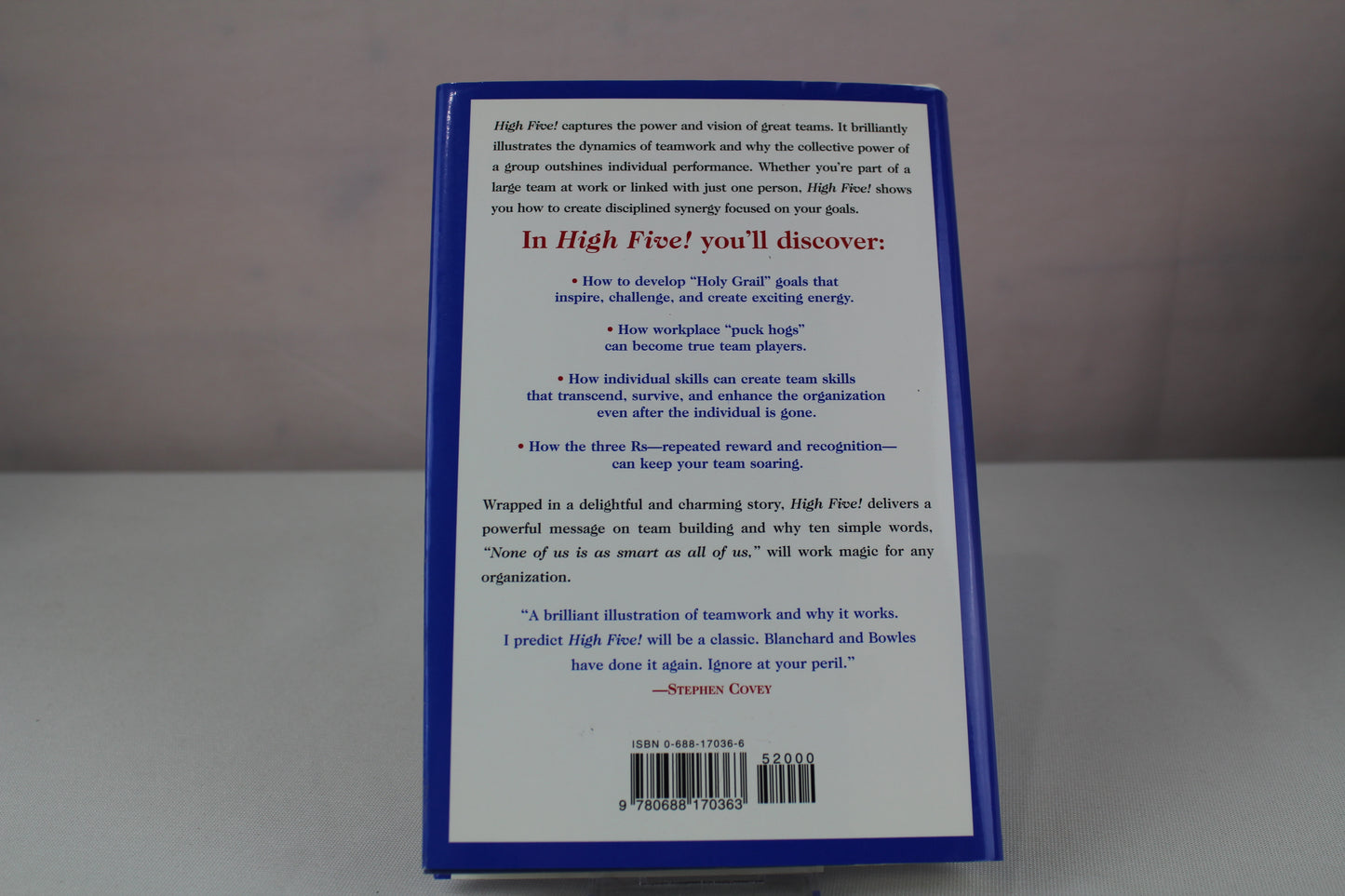 High Five! None of Us Is as Smart as All of Us by Ken Blanchard, Sheldon Bowles