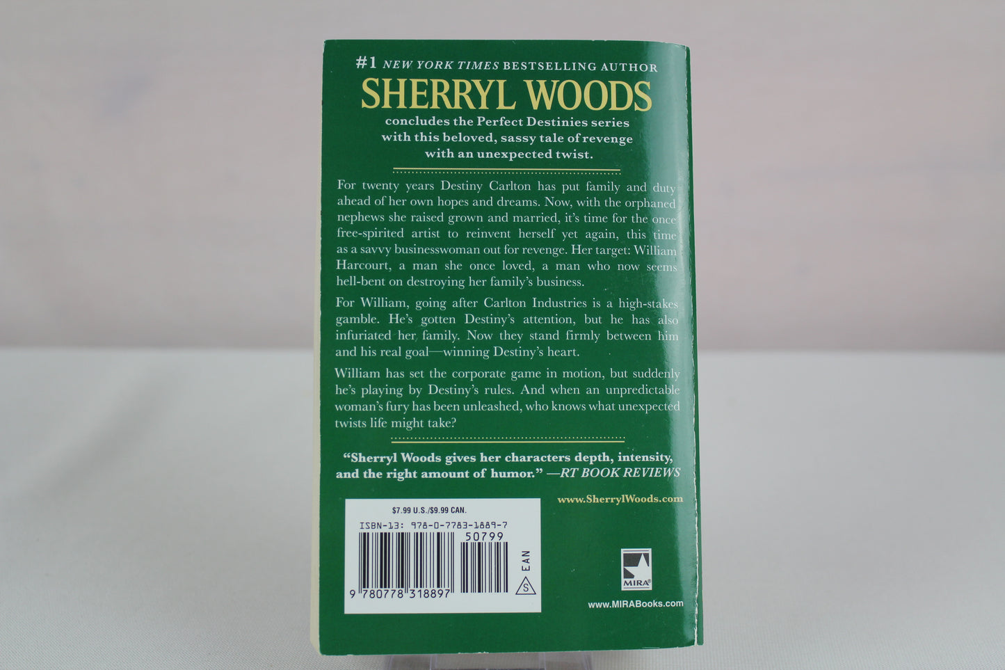 Destiny Unleashed (Perfect Destinies) by Sherryl Woods