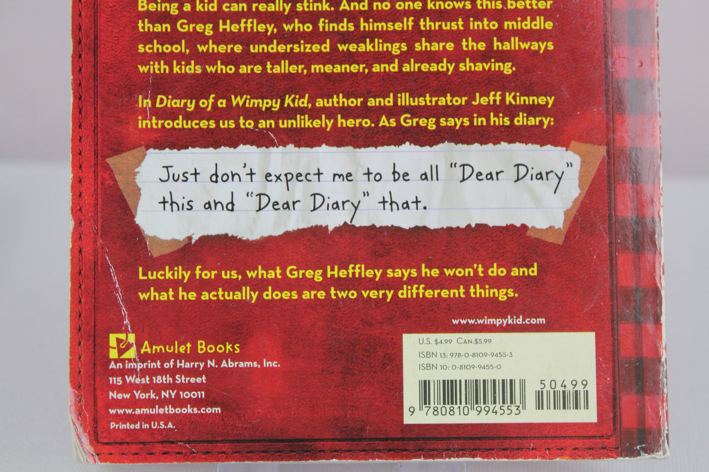 Diary of a Wimpy Kid by Jeff Kinney