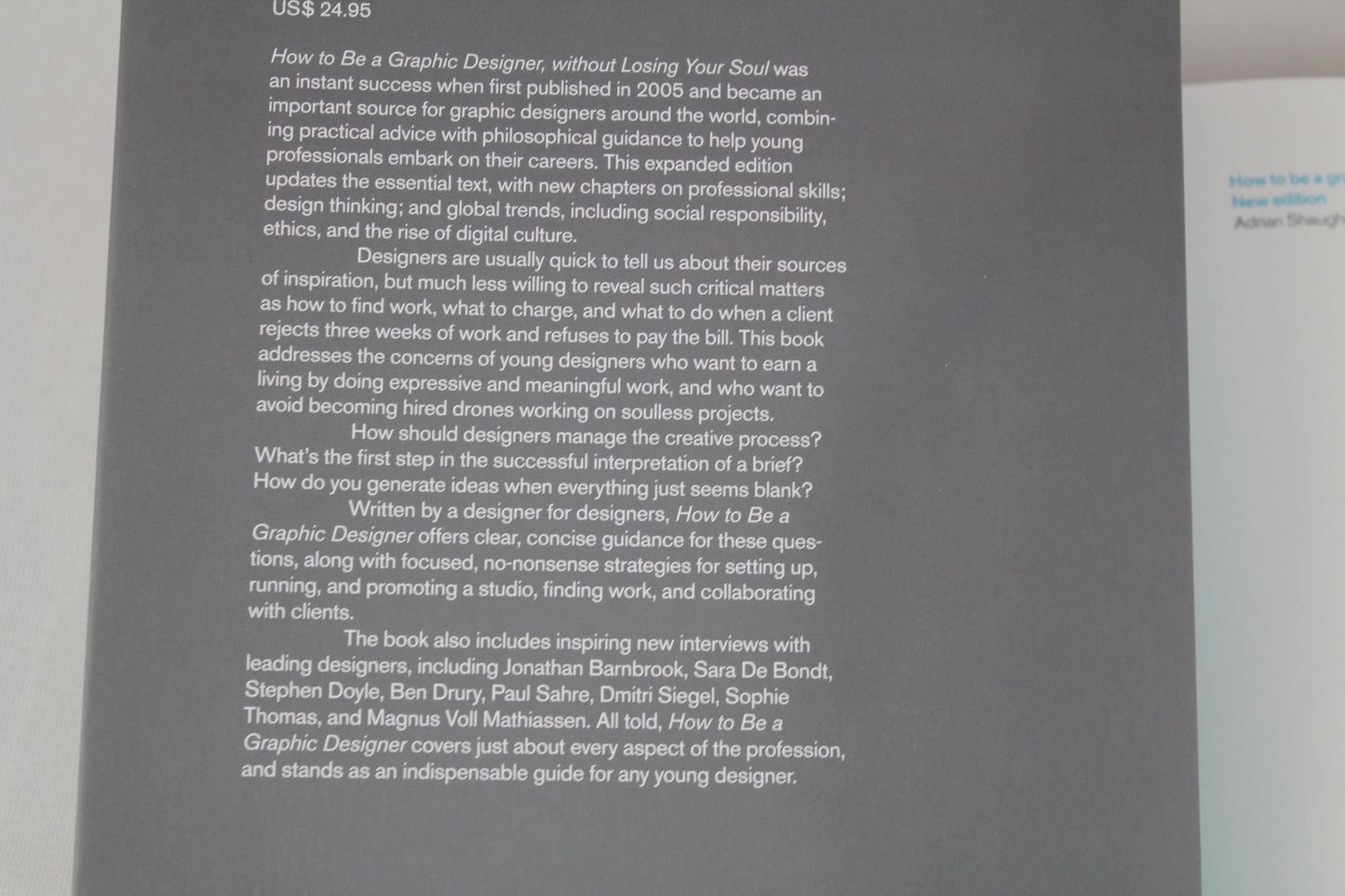 How to Be a Graphic Designer Withou: New Expanded Version by Adrian Shaughnessy, Stefan Sagmeister