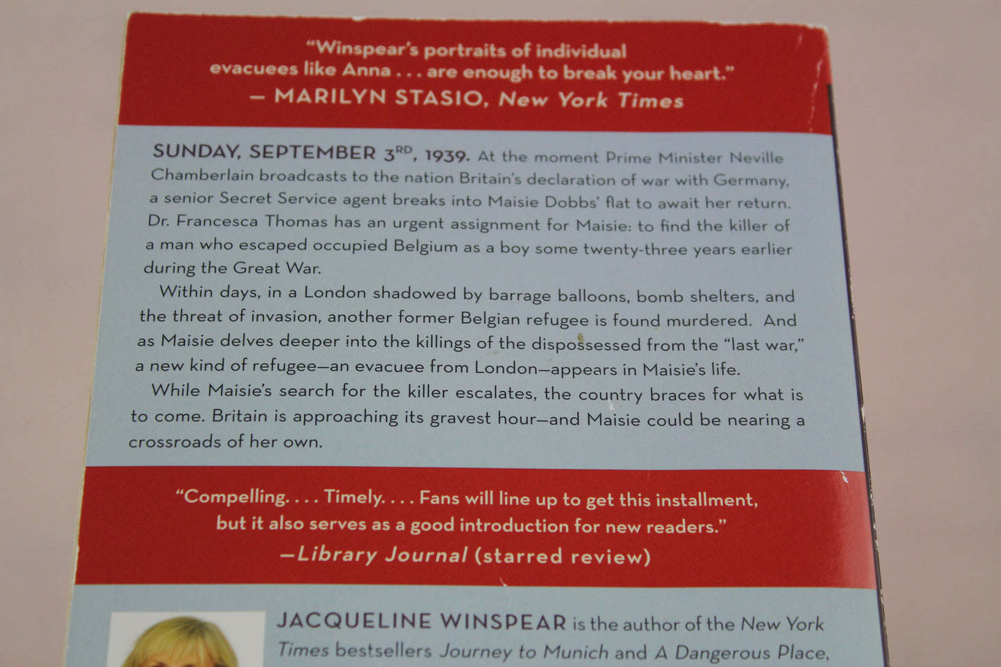 In This Grave Hour: A Maisie Dobbs Novel by Jacqueline Winspear