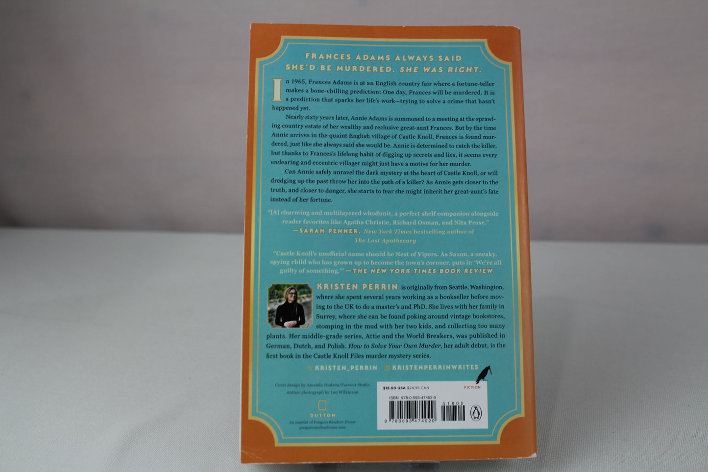 How to Solve Your Own Murder: A Novel (Castle Knoll Files) by Kristen Perrin