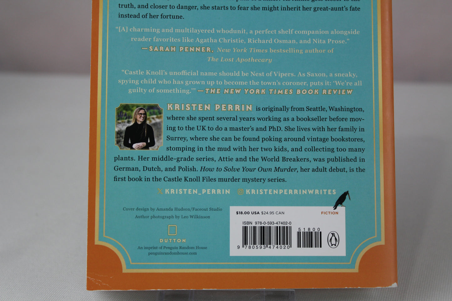 How to Solve Your Own Murder: A Novel (Castle Knoll Files) by Kristen Perrin