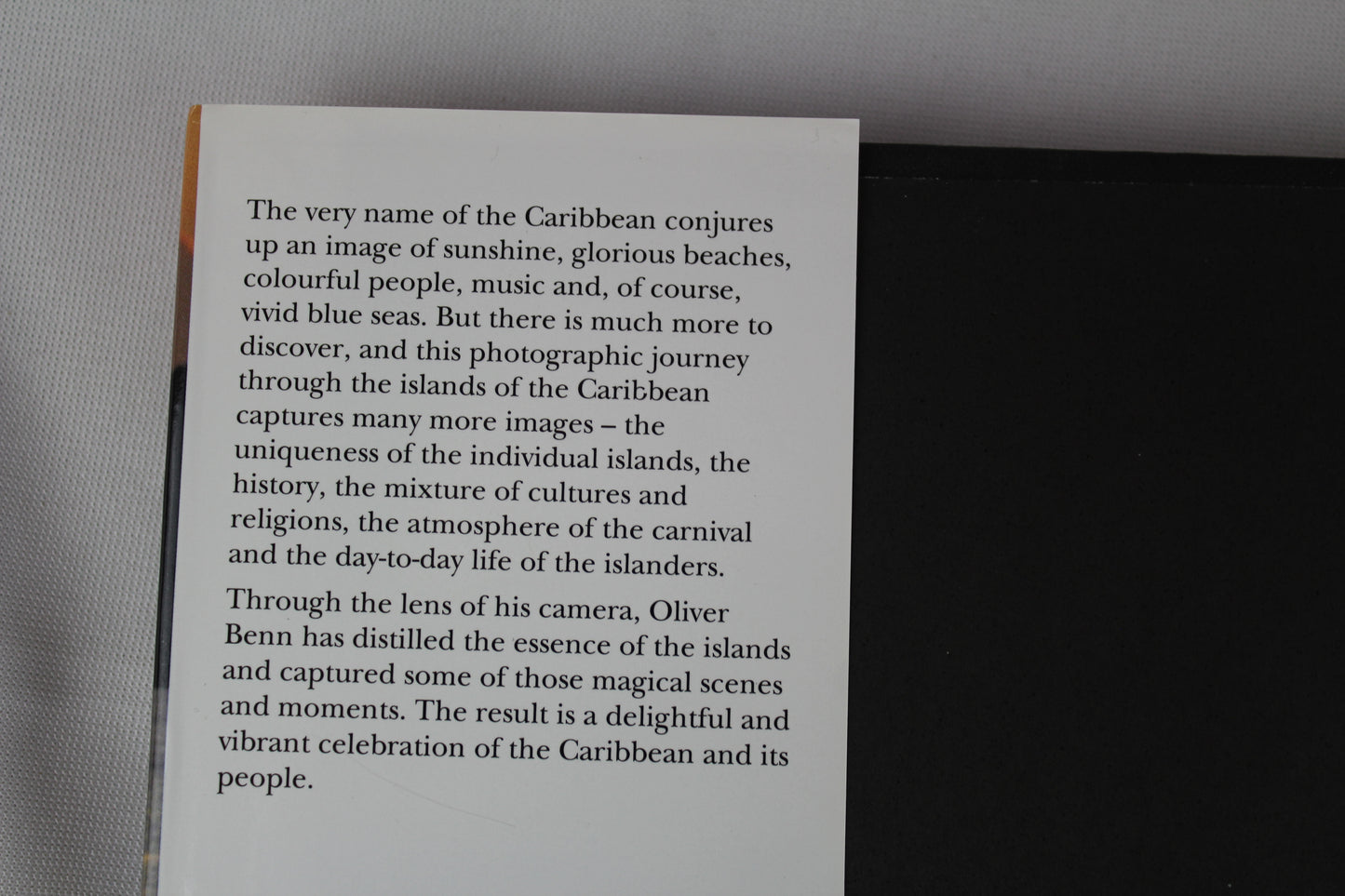 Caribbean Camera: A Journey Through the Islands by Lennox Honychurch, Oliver Benn