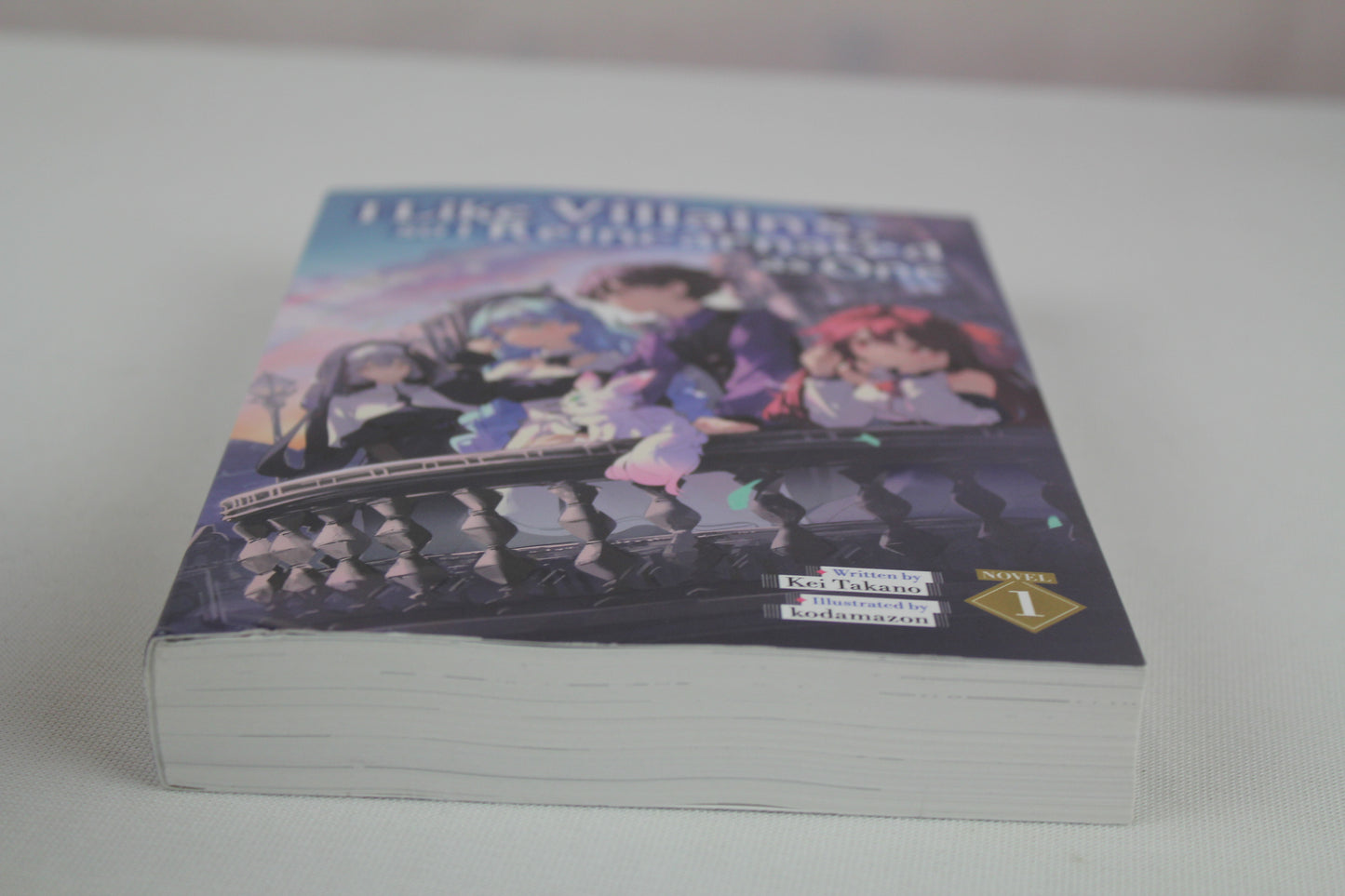I Like Villains, so I Reincarnated as One (Light Novel) Vol. 1 by Kei Takano, kodamazon
