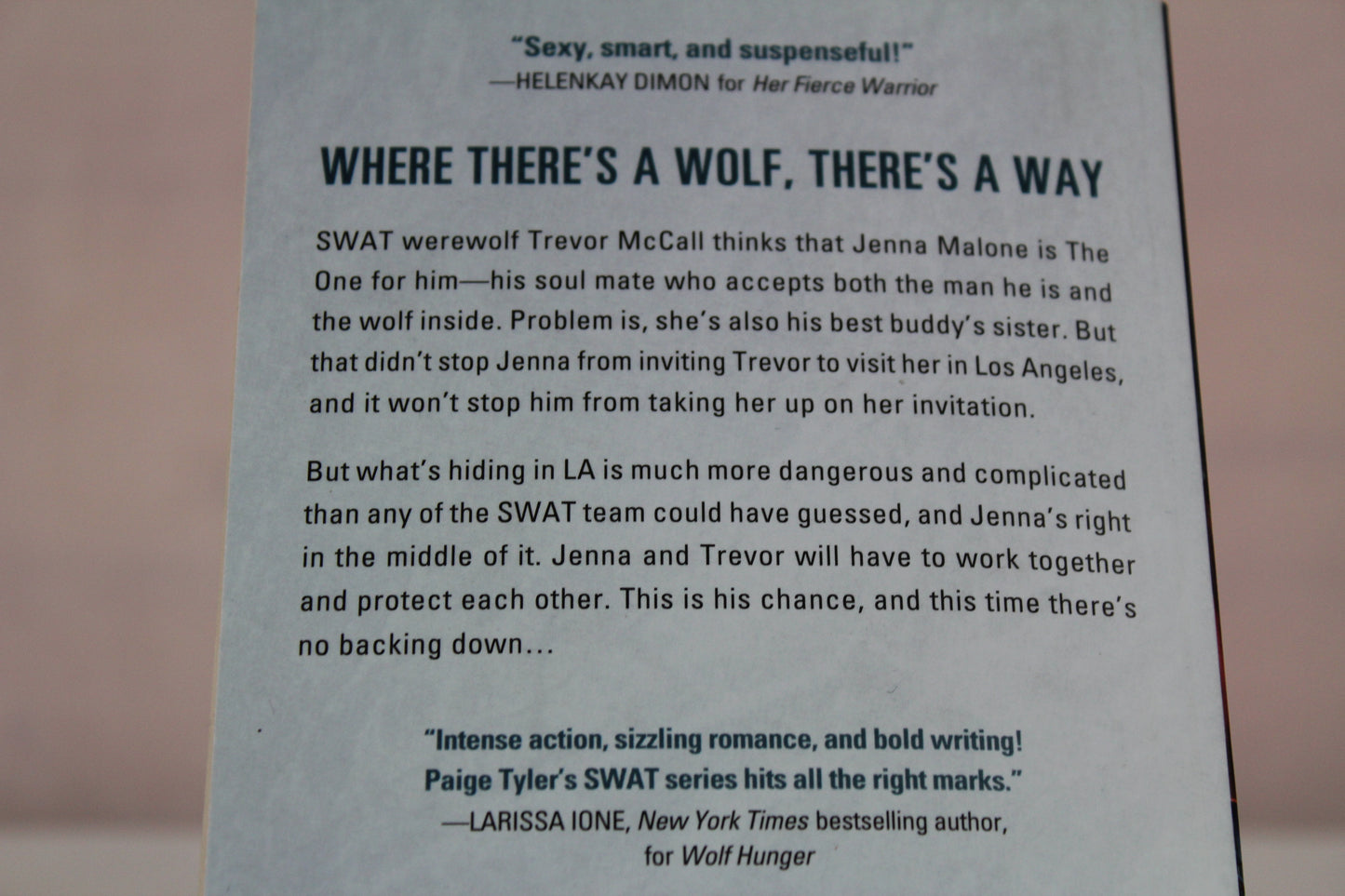 Loving the Wolf: A Fated Mates Romance (SWAT, 14) by Paige Tyler