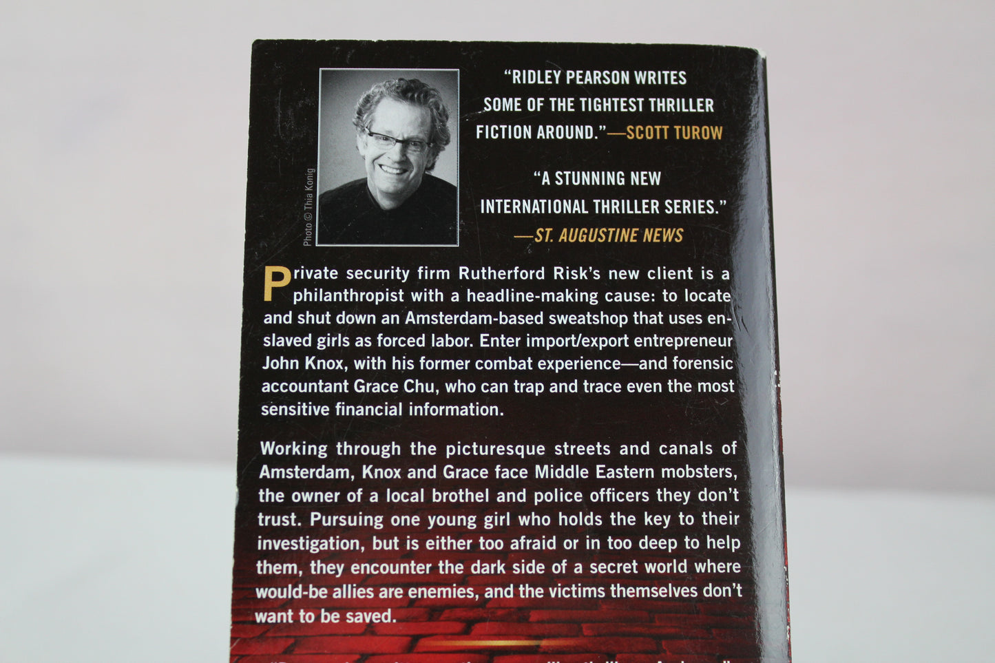 Choke Point (A Risk Agent Novel) by Ridley Pearson