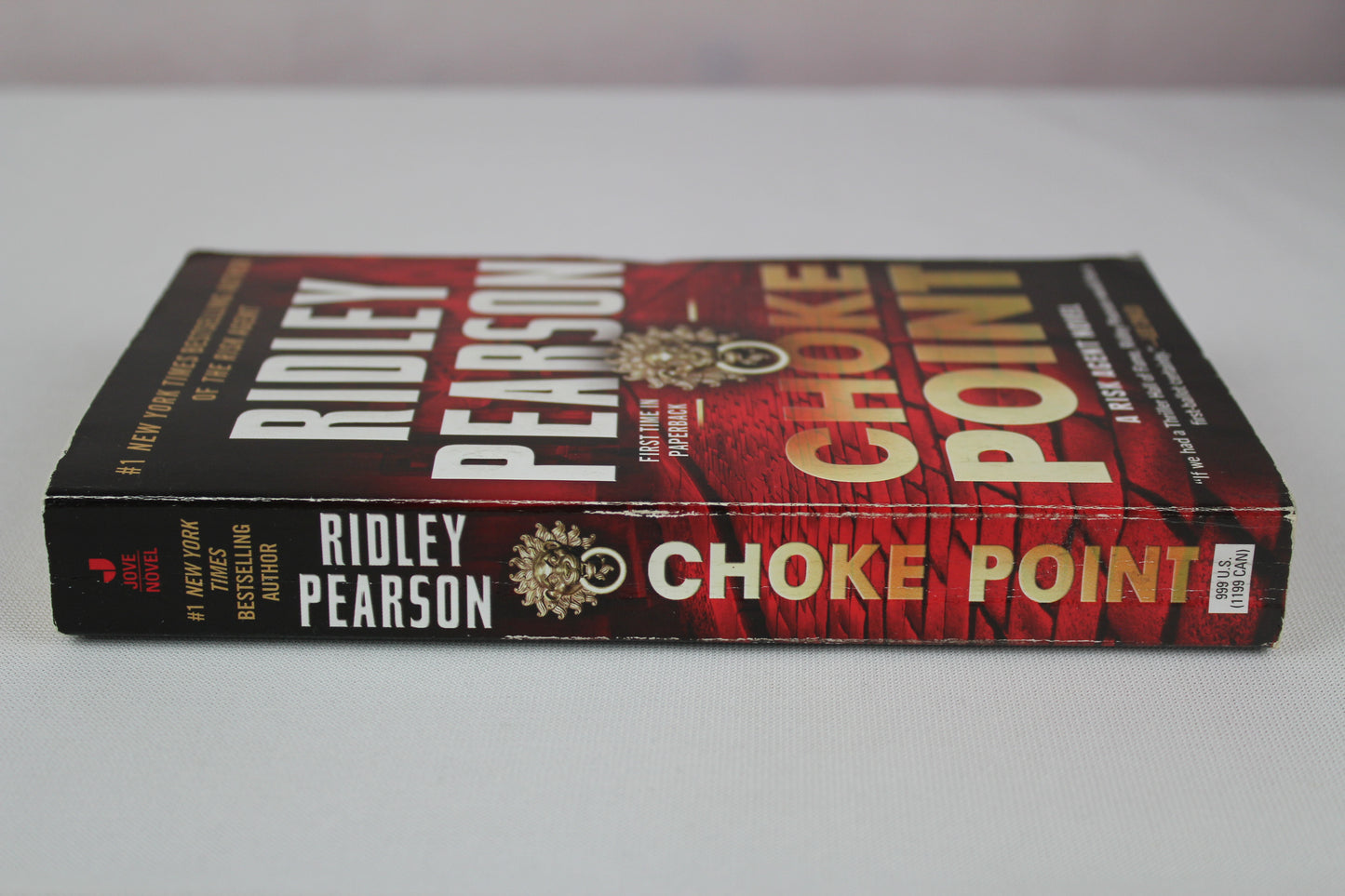 Choke Point (A Risk Agent Novel) by Ridley Pearson