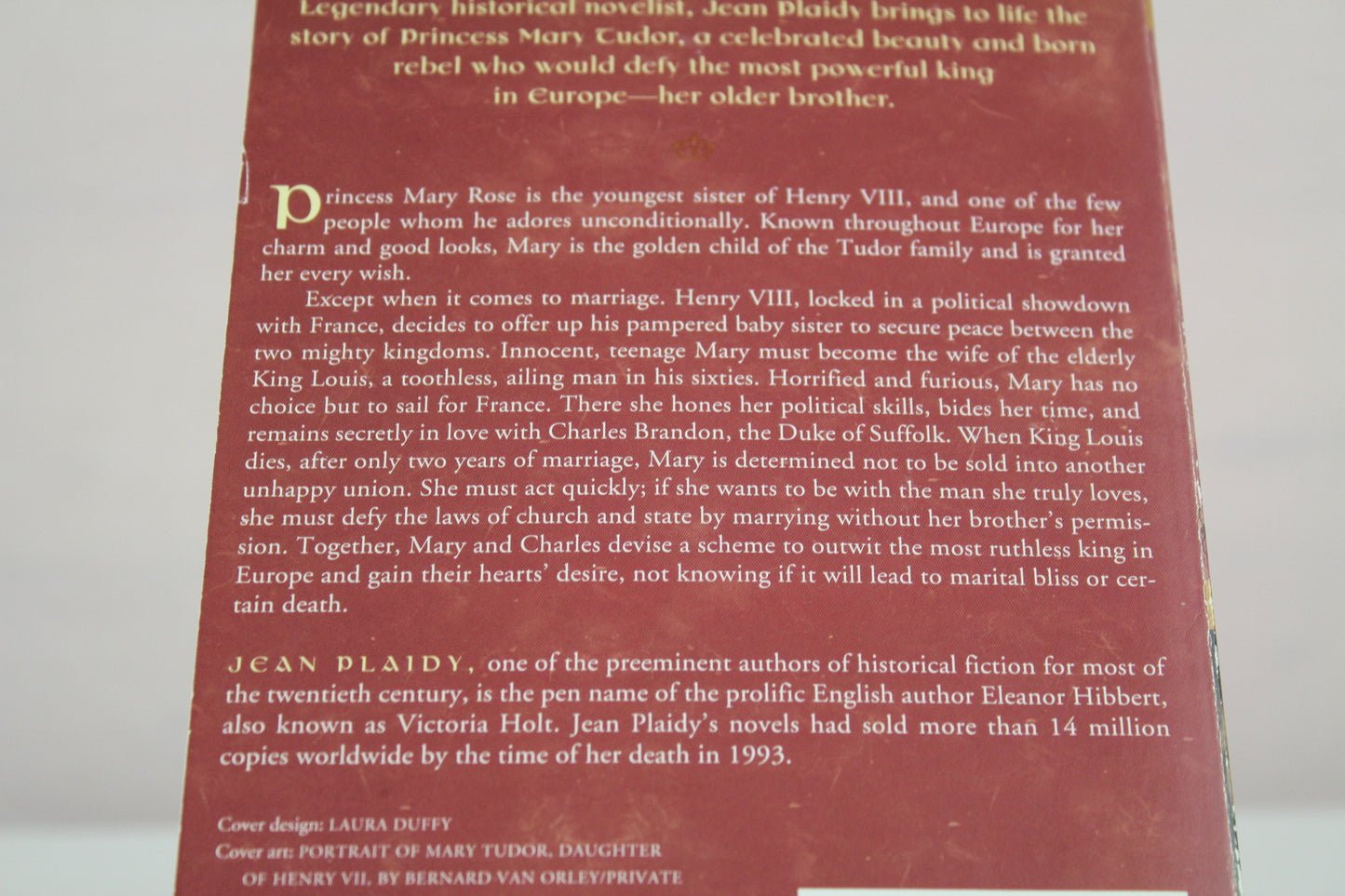 Mary, Queen of France: The Tudor Princesses by Jean Plaidy