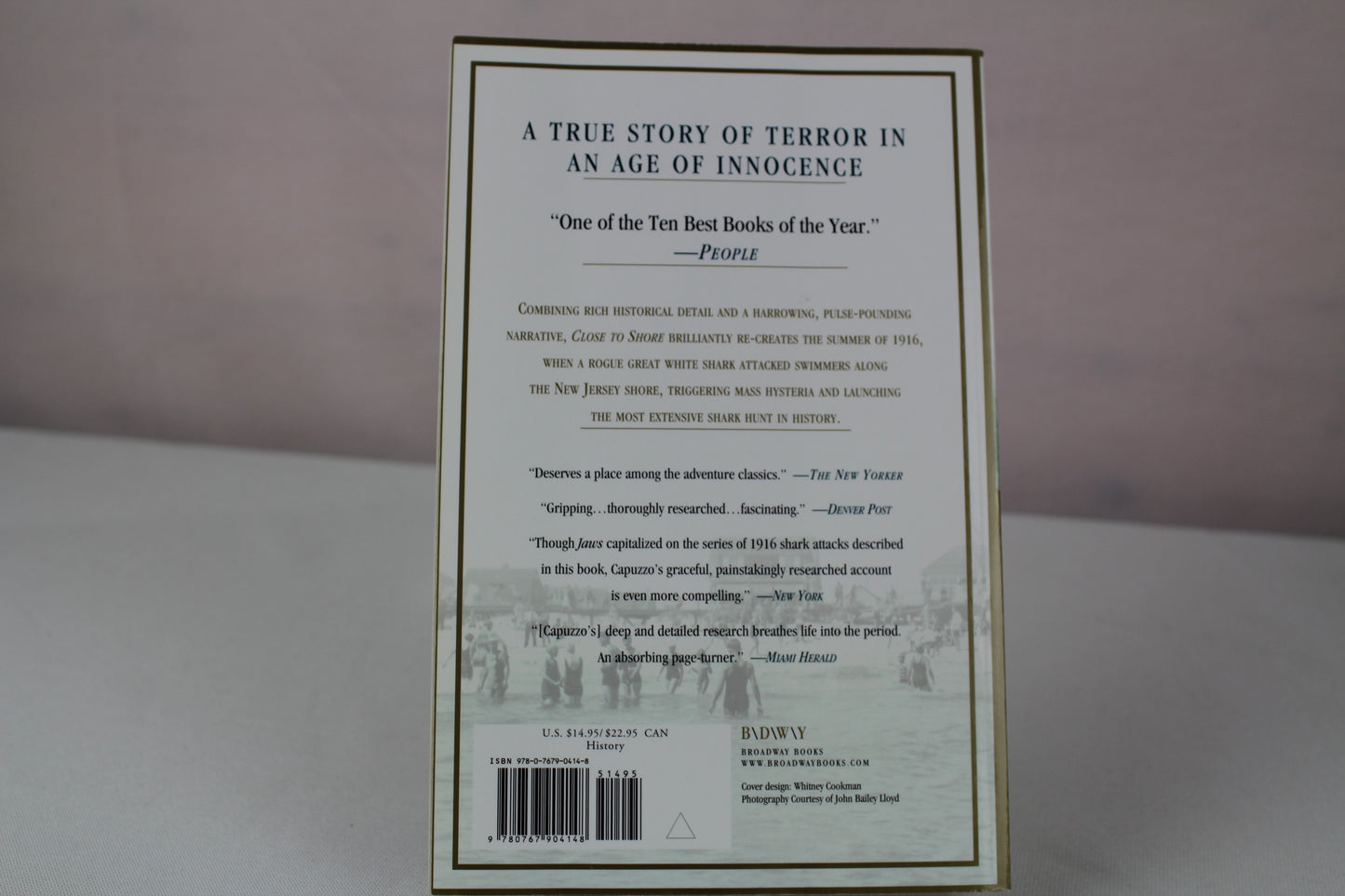 Close to Shore: The Terrifying Shark Attacks of 1916 by Michael Capuzzo