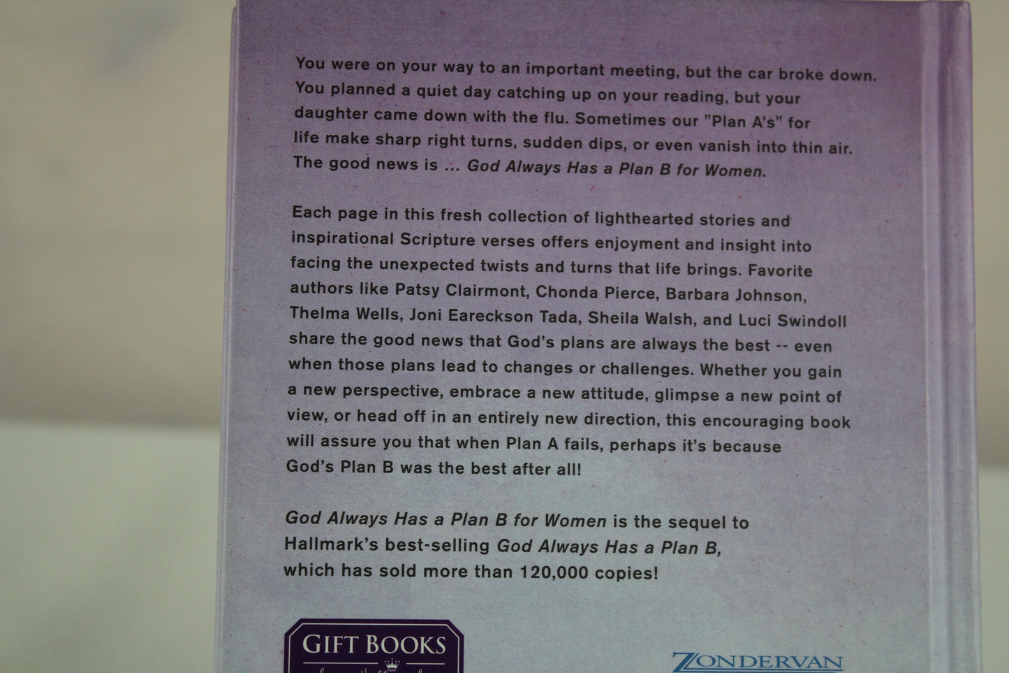 God Always Has a Plan B for Women (Giftbook from Hallmark) by Sarah M. Hupp, Molly C. Detweiler