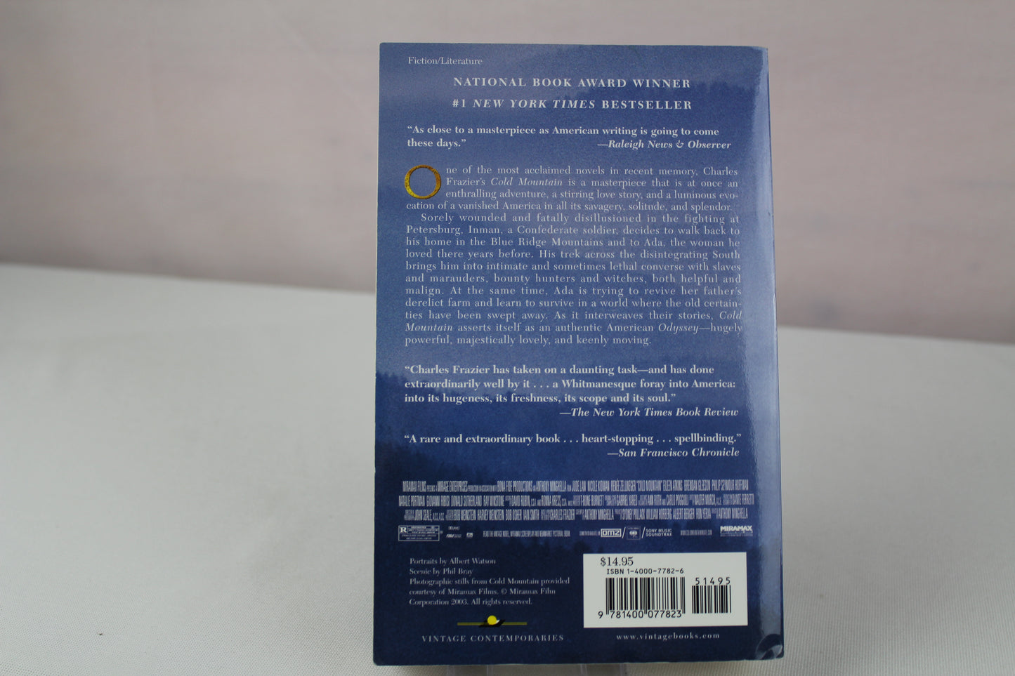 Cold Mountain: A Novel by Charles Frazier