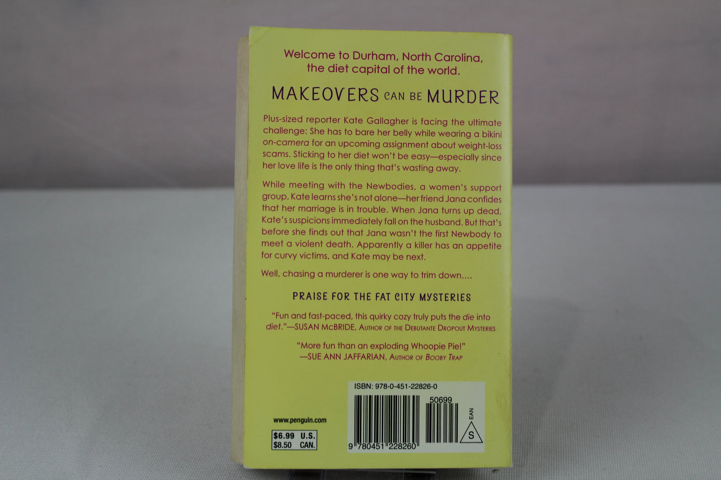Makeovers Can Be Murder: A Fat City Mystery by Kathryn Lilley