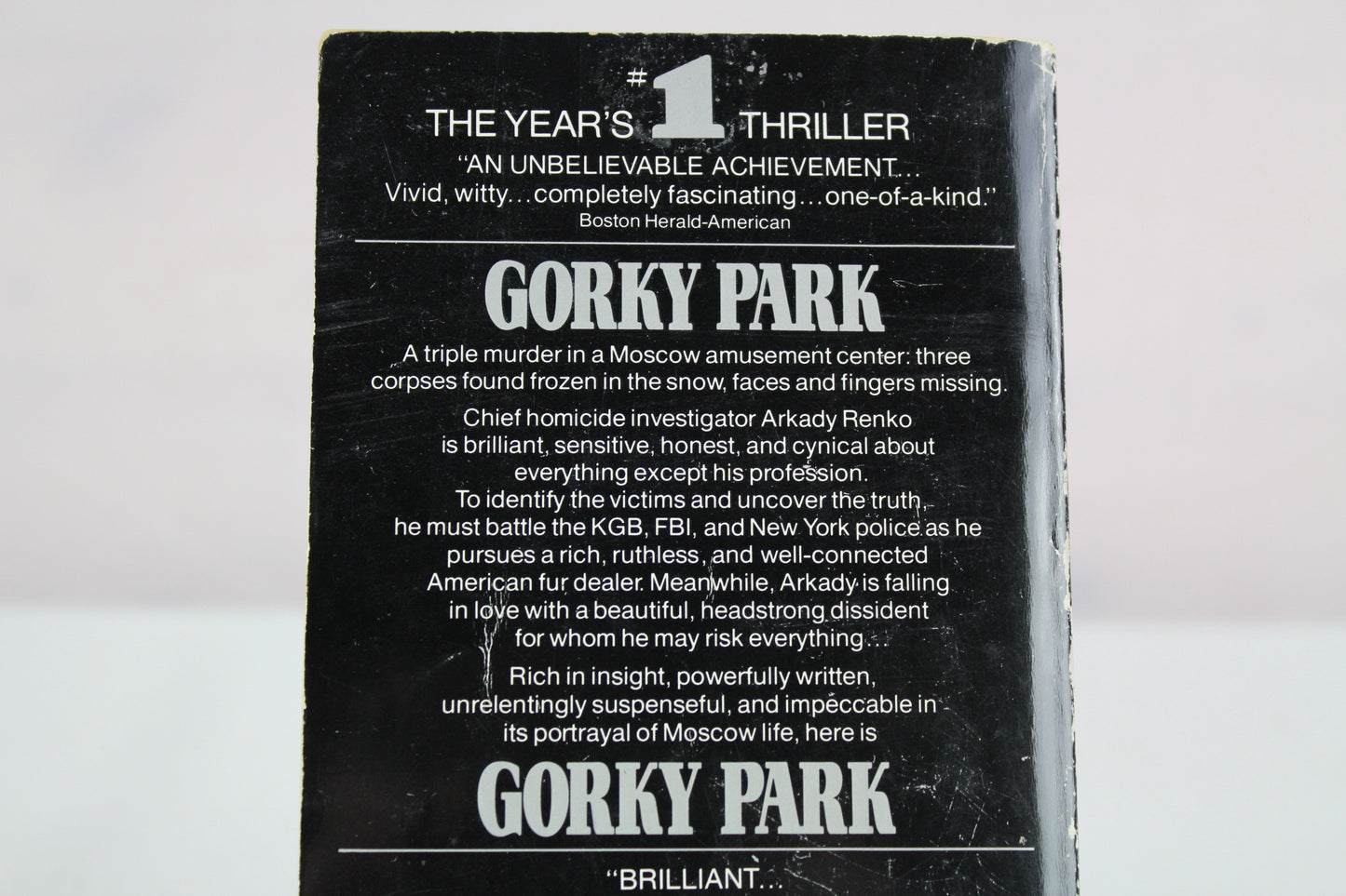 Gorky Park by Martin Cruz Smith