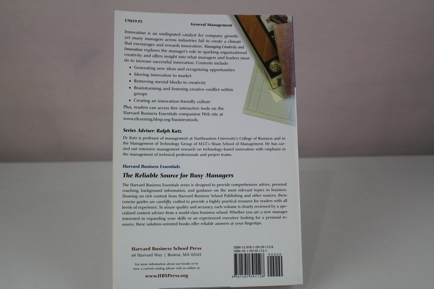 Managing Creativity and Innovation (Harvard Business Essentials) by Harvard Business Review