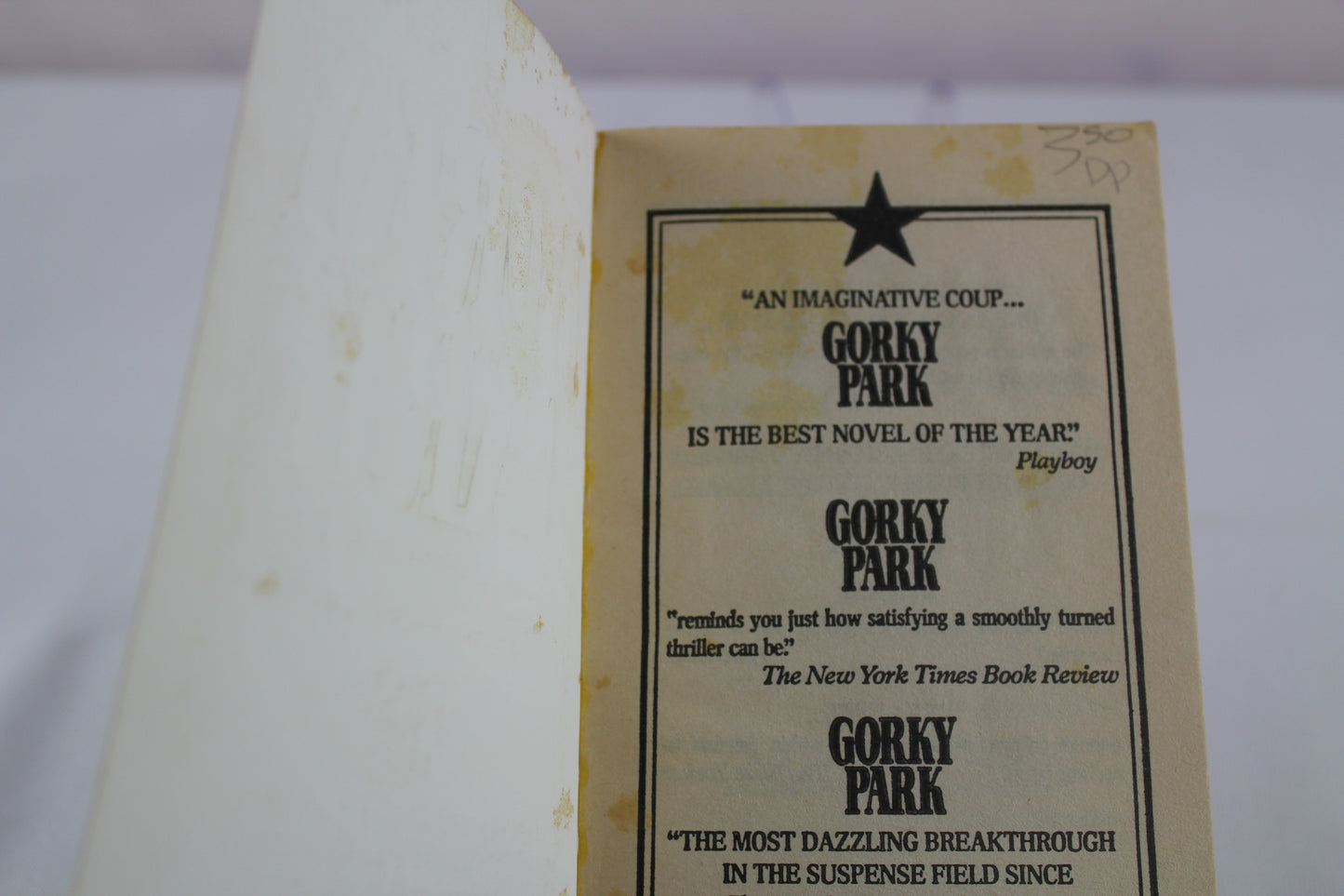 Gorky Park by Martin Cruz Smith