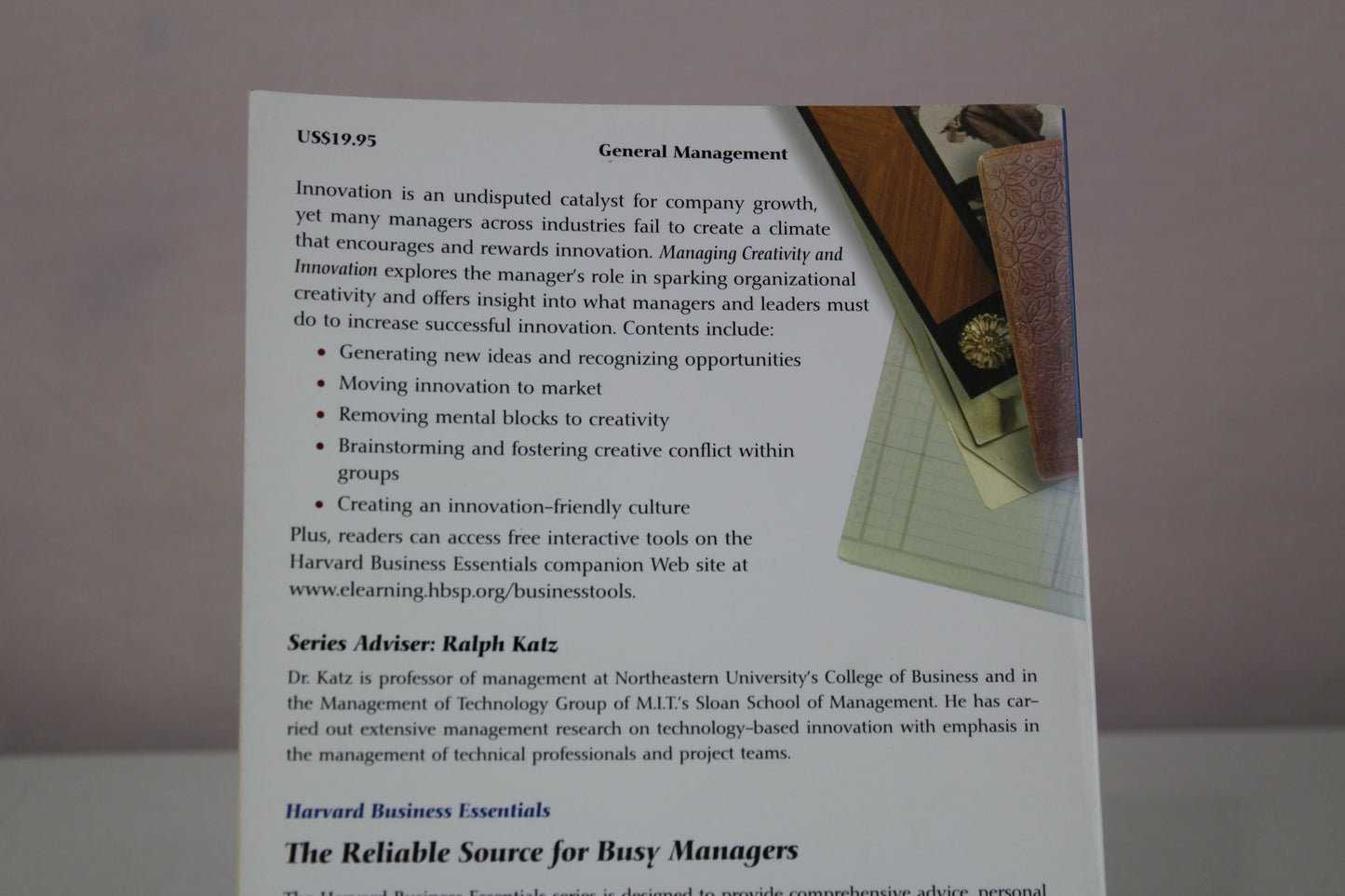 Managing Creativity and Innovation (Harvard Business Essentials) by Harvard Business Review