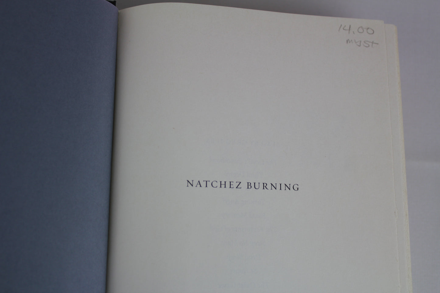 Natchez Burning: A Novel (Penn Cage, 4) by Greg Iles