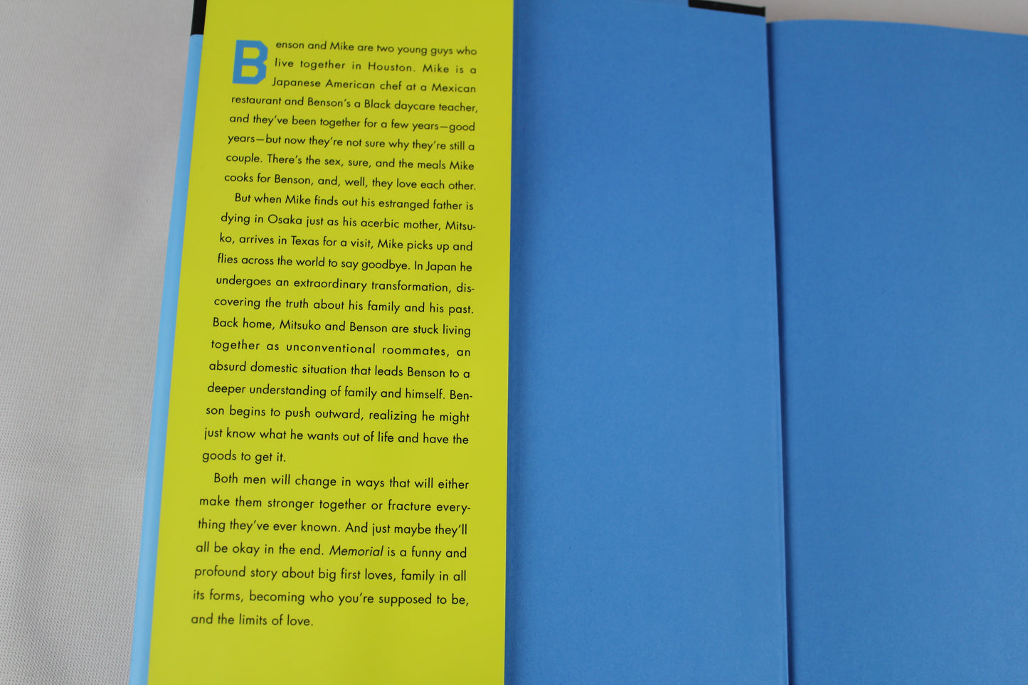 Memorial: A Novel by Bryan Washington