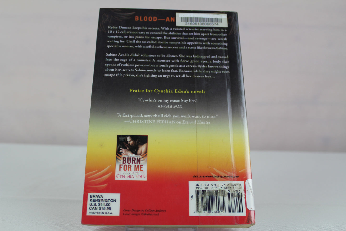 Once Bitten, Twice Burned (Phoenix Fire Novel) by Cynthia Eden