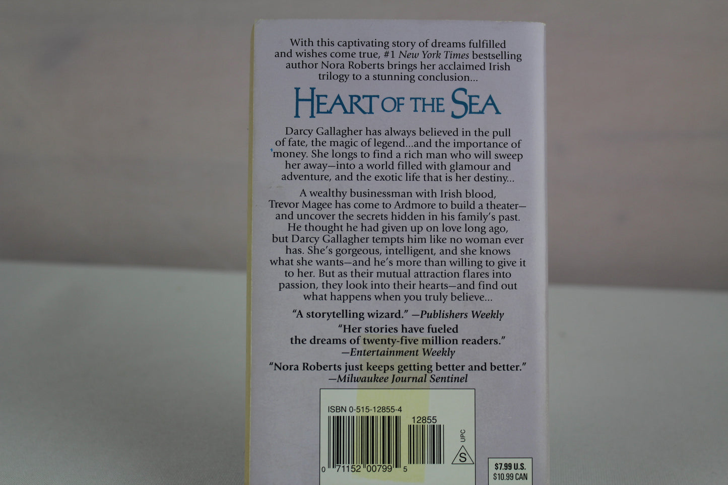 Heart of the Sea (Irish Trilogy, Book 3) by Nora Roberts