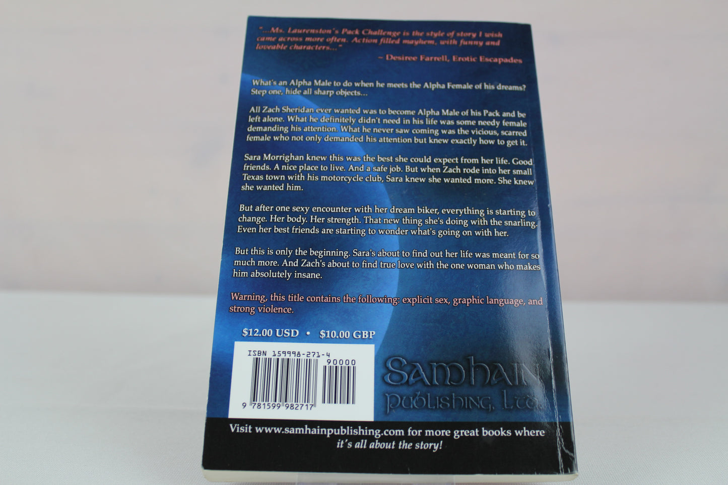 Pack Challenge by Shelly Laurenston