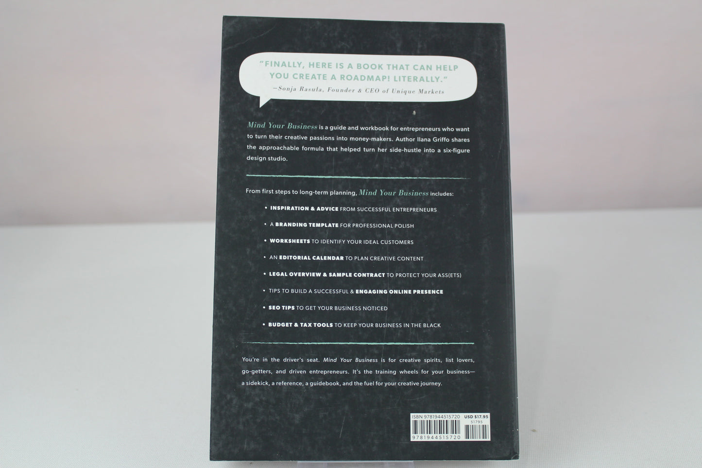 Mind Your Business: A Workbook to Grow Your Creative Passion Into a Full-time Gig by Ilana Griffo, Paige Tate & Co.