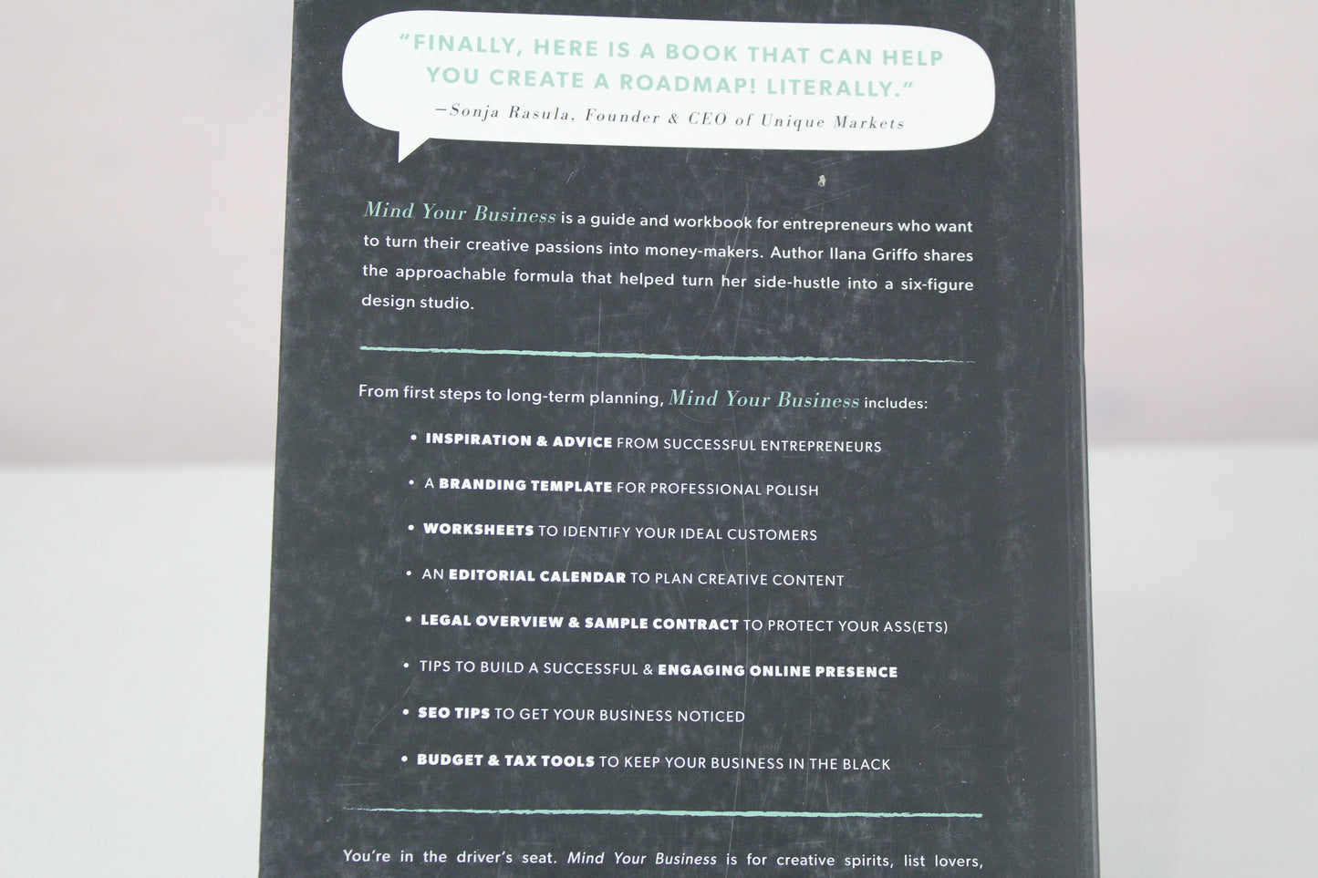 Mind Your Business: A Workbook to Grow Your Creative Passion Into a Full-time Gig by Ilana Griffo, Paige Tate & Co.