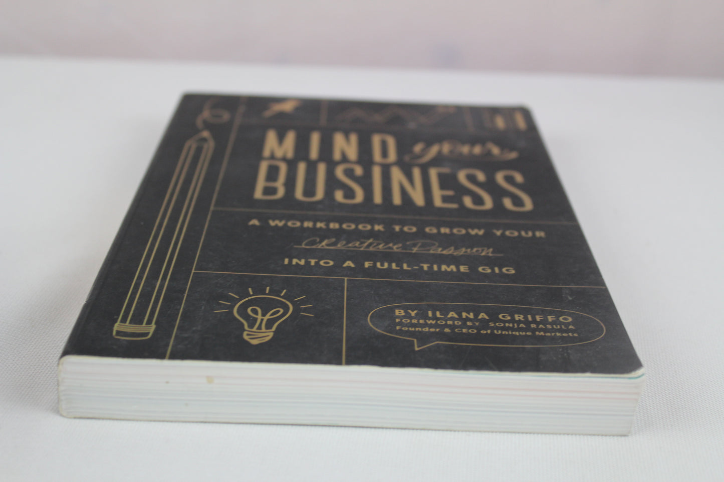 Mind Your Business: A Workbook to Grow Your Creative Passion Into a Full-time Gig by Ilana Griffo, Paige Tate & Co.