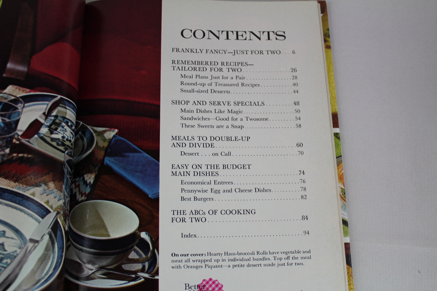 Cooking for Two by Better Homes and Gardens