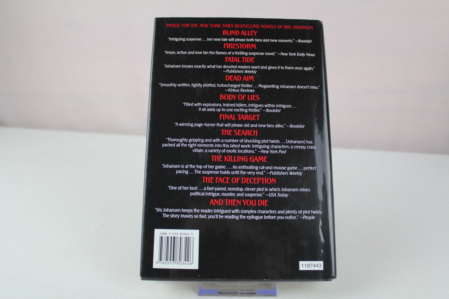 Countdown (An Eve Duncan Forensics Thriller) by Iris Johansen