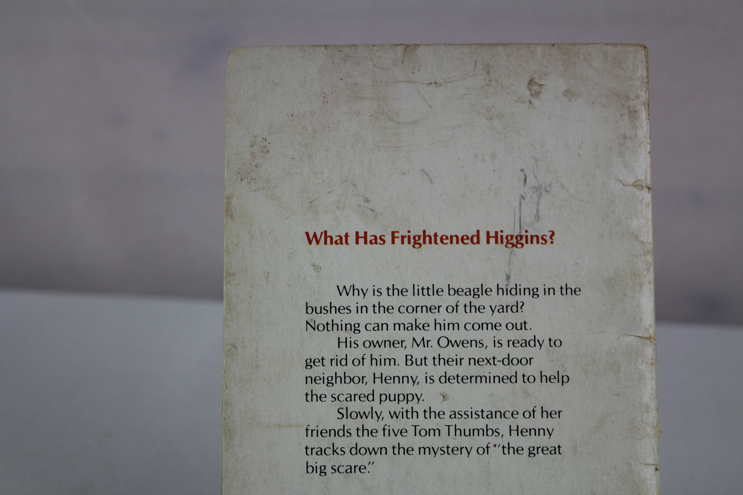 Higgins and the Great Big Scare by Rebecca Caudill