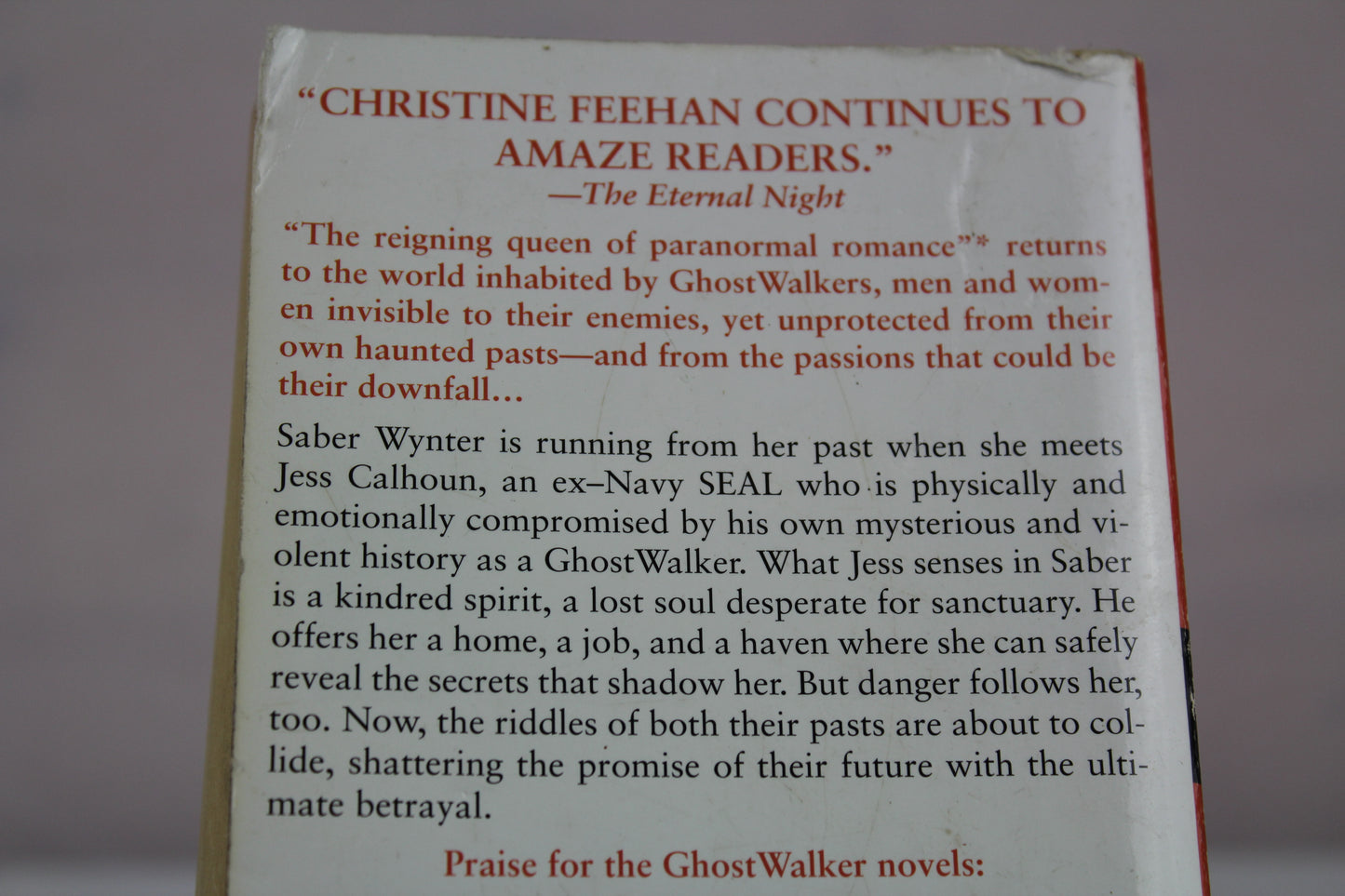 Predatory Game (GhostWalkers, Book 6) by Christine Feehan