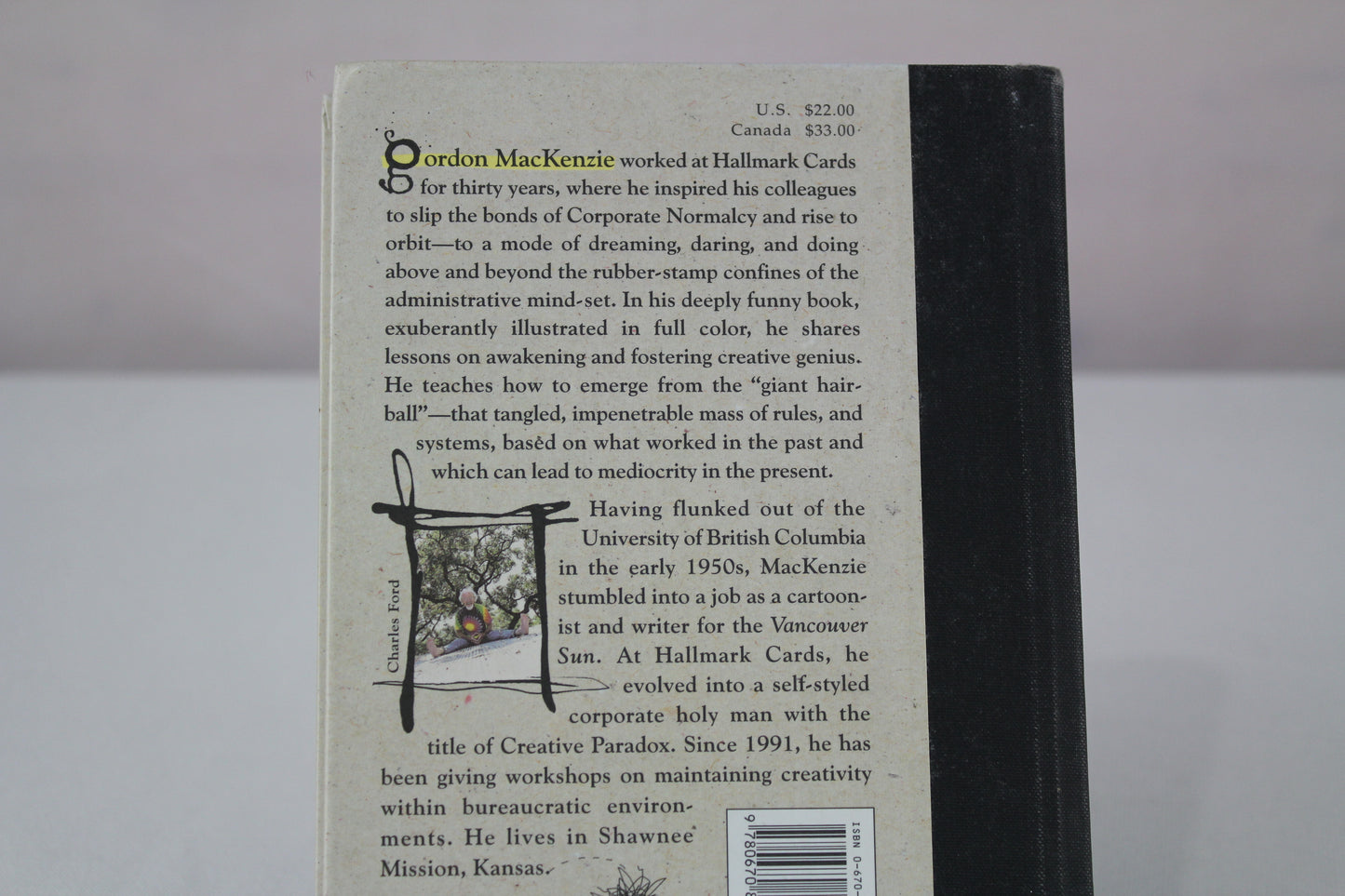 Orbiting the Giant Hairball: A Corporate Fool's Guide to Surviving with Grace by Gordon MacKenzie