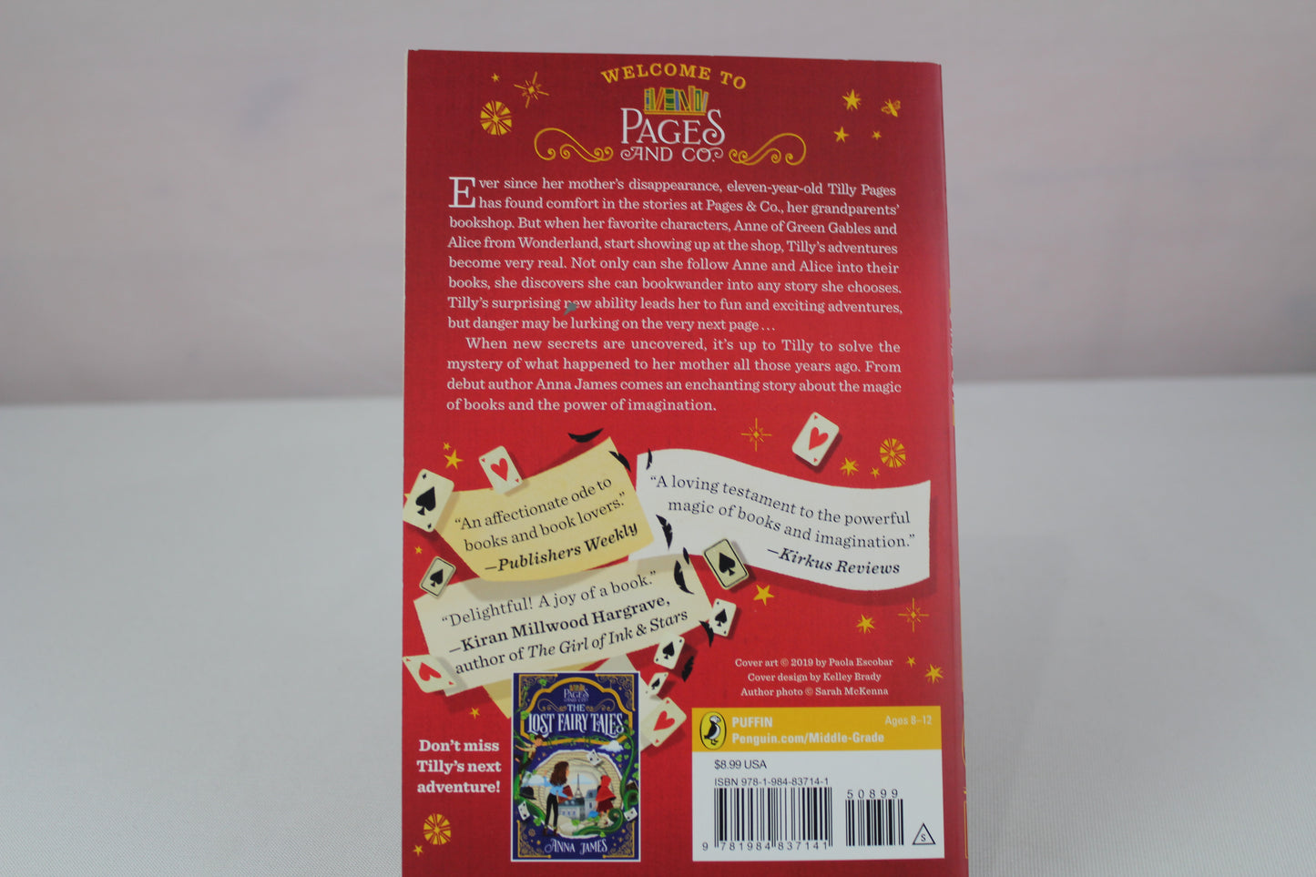 Pages & Co.: The Bookwanderers by Anna James, Paola Escobar