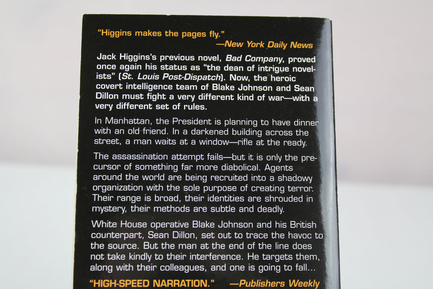 Dark Justice (Sean Dillon) by Jack Higgins