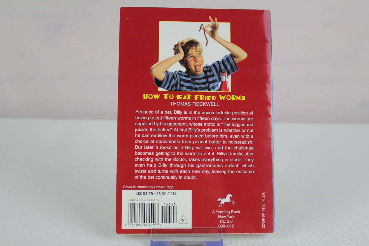How to Eat Fried Worms by Thomas Rockwell