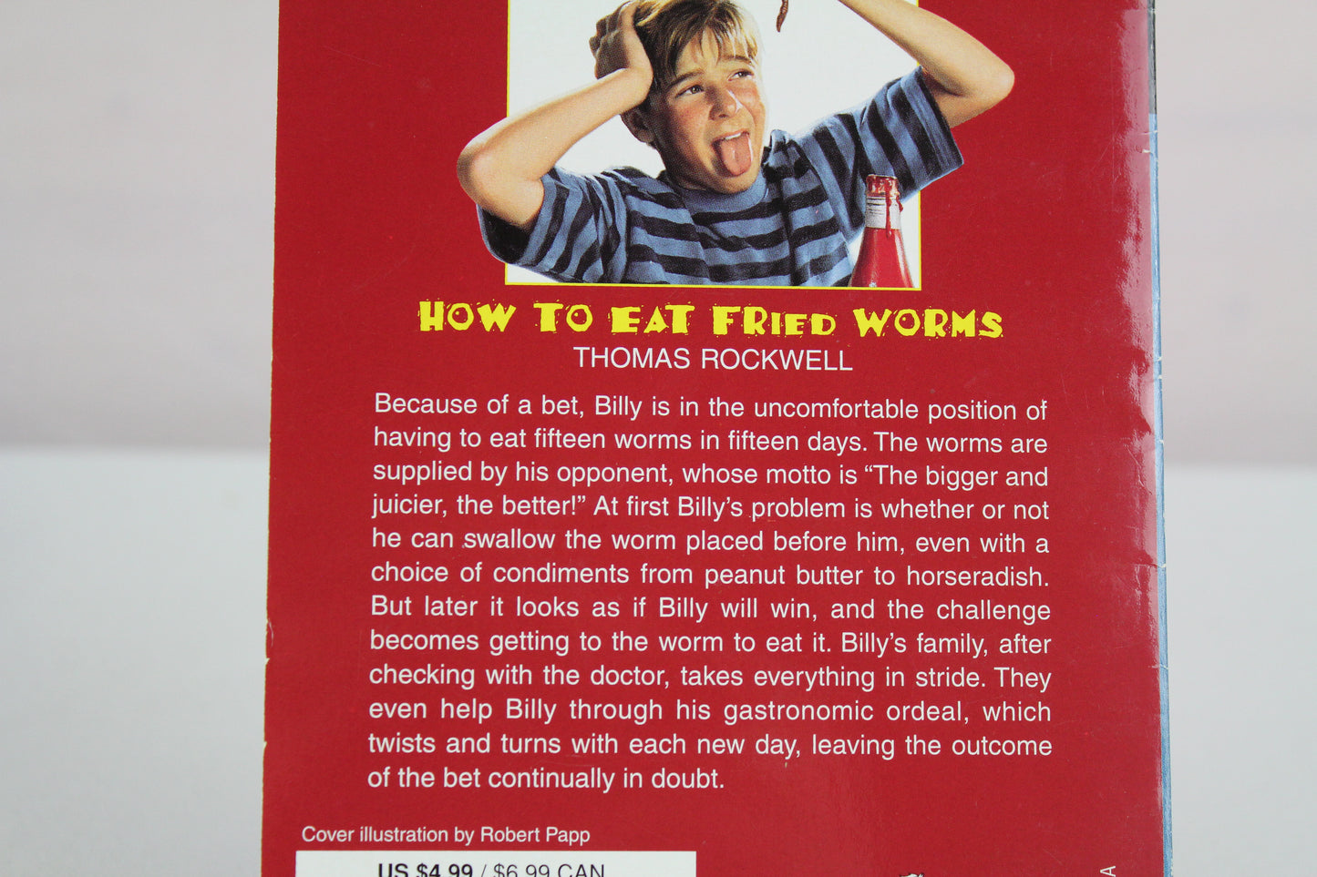 How to Eat Fried Worms by Thomas Rockwell