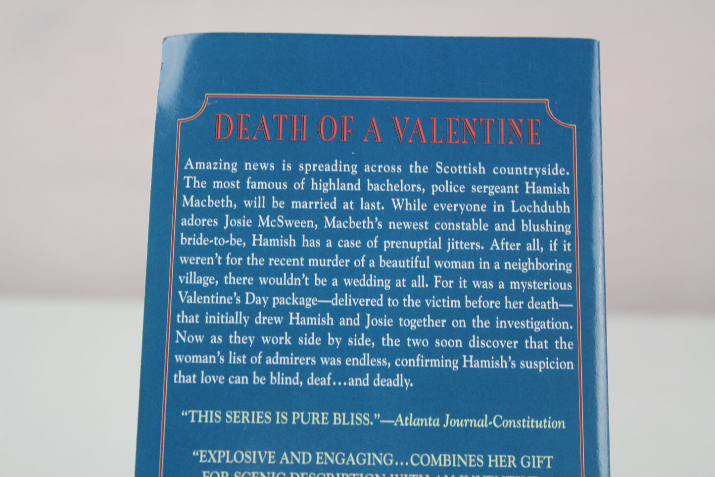 Death of a Valentine (A Hamish Macbeth Mystery, 25) by M. C. Beaton