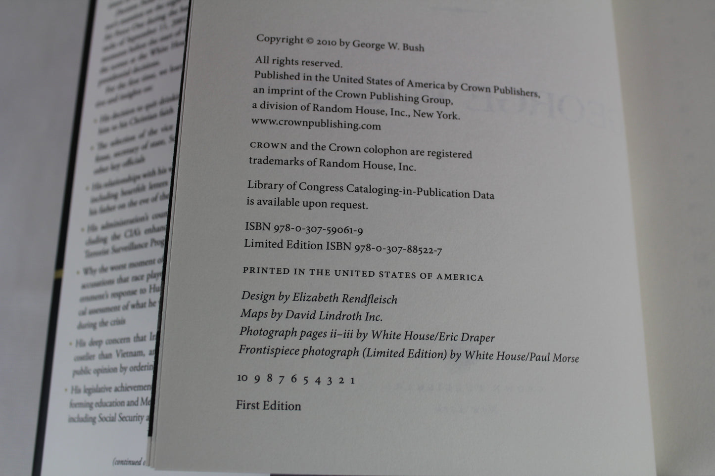 Decision Points by George W Bush