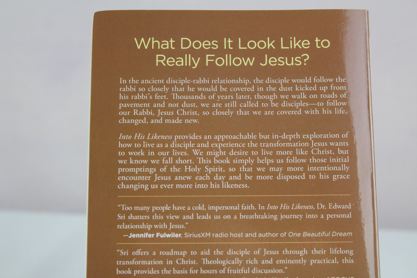 Into His Likeness: Be Transformed as a Disciple of Christ by Edward Sri