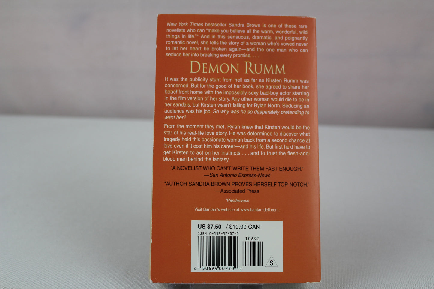 Demon Rumm: A Novel by Sandra Brown