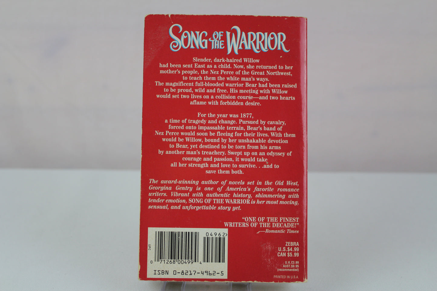 Song Of The Warrior by Georgina Gentry