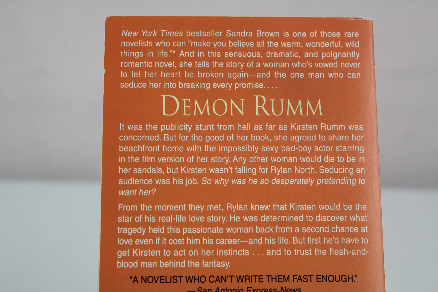 Demon Rumm: A Novel by Sandra Brown